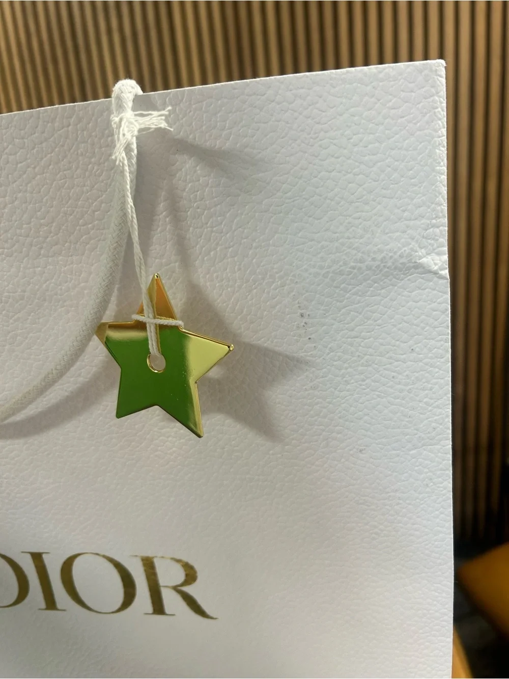 DIOR White and Gold Branded Gift Set